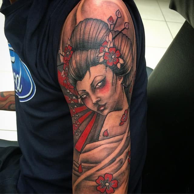 Geisha tattoos