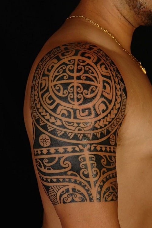 Polynesian Shoulder Tattoo Designs - Best Tattoo Ideas Gallery