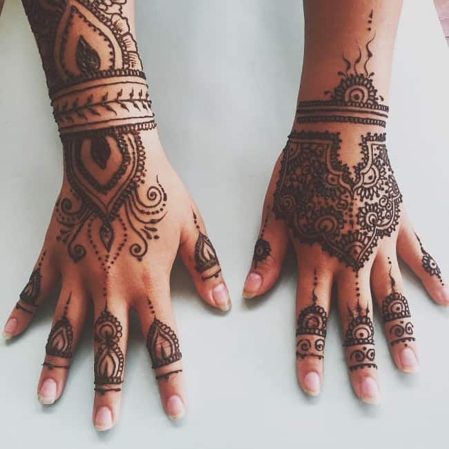 150 Most Popular Henna Tattoo Designs