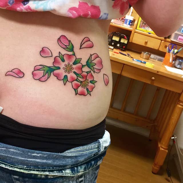 Cherry Blossom Tattoo Meaning Designs Ideas And Much More