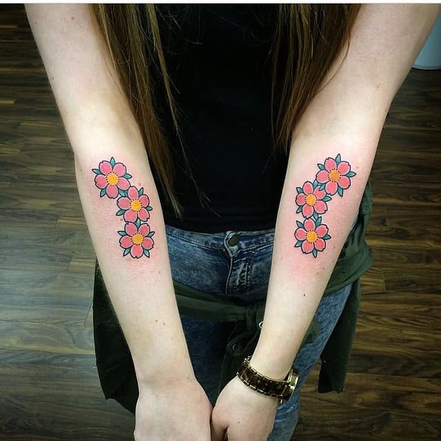 cherry blossom tattoos