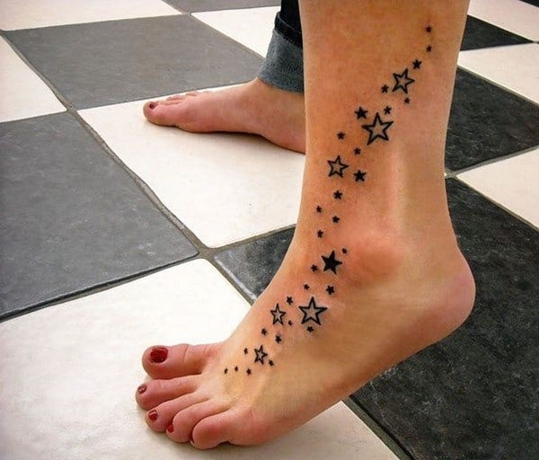 Foot Tattoo For Girls