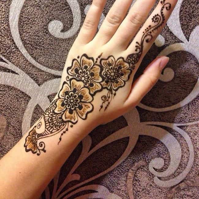 150 Best Henna  Tattoos  Designs  Ultimate Guide February 2022 