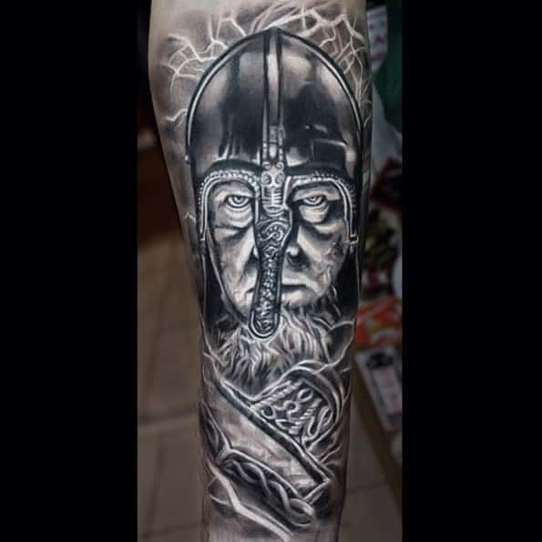 viking-warrior-tattoo-designs