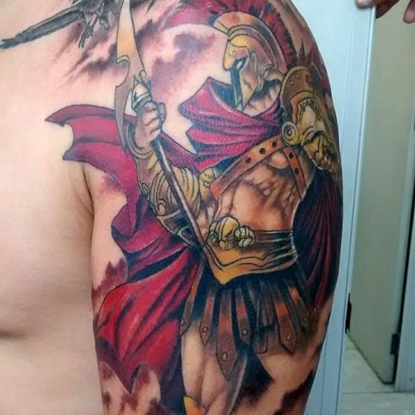 100 Warrior Tattoos  Embodying Strength Honor and Resilience  Tattoo Me  Now