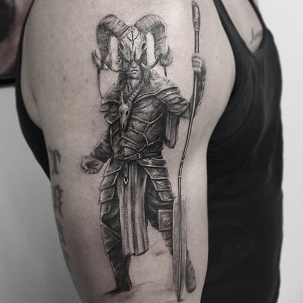 warrior-tattoo-designs