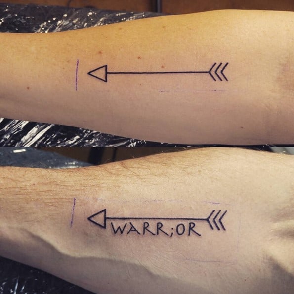 40 Strong and Perfect Warrior Tattoos  Bored Art