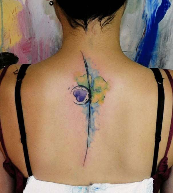 35 Ultra Sexy Back Tattoos for Women