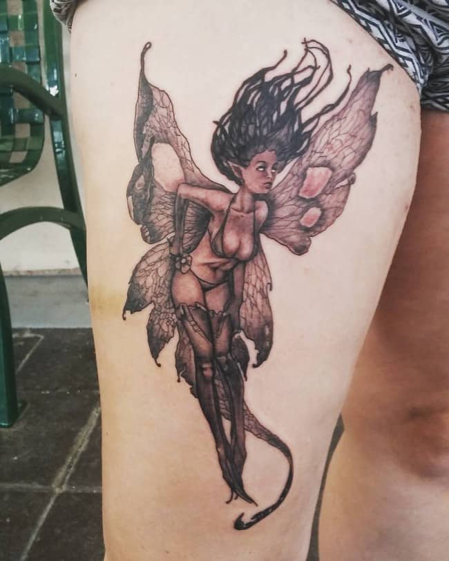 black fairy tattoo afroTikTok Search