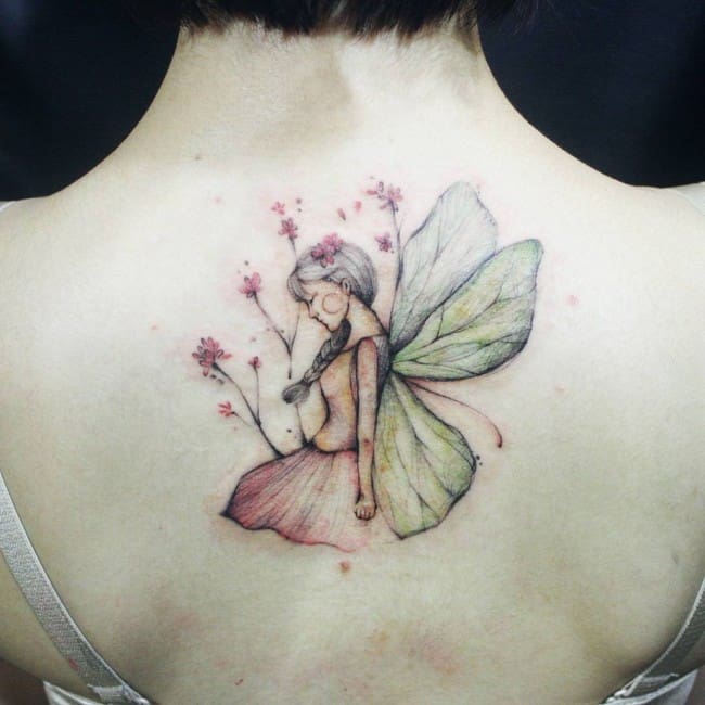Top 30 Beautiful Fairy Tattoo Design Ideas (2023 Updated) - Saved Tattoo