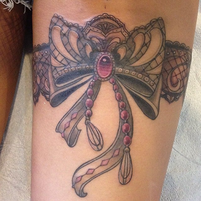 100 Prettiest Garter Tattoo Designs Of All Time