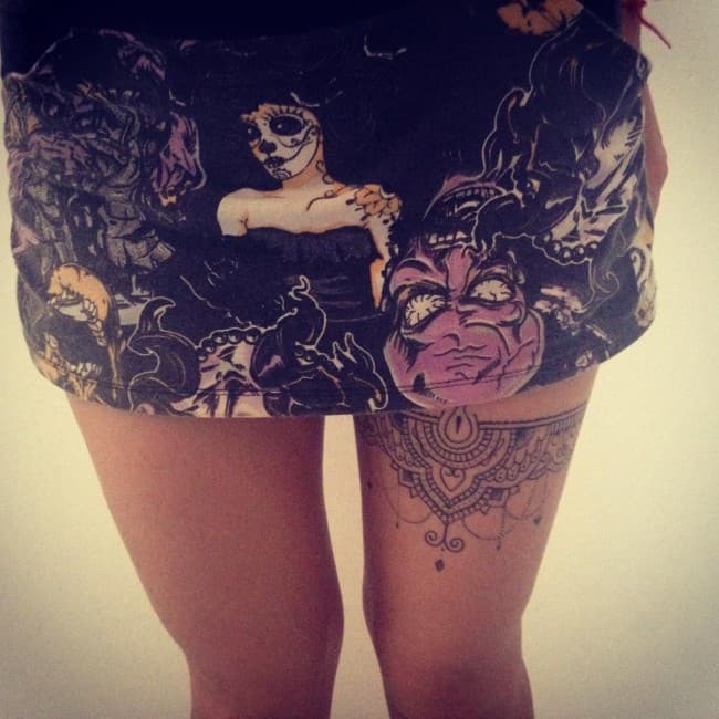 Garter Tattoos That Will Turn You Into An Authentic Femme Fatale - Cultura  Colectiva