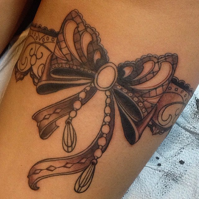 100 Prettiest Garter Tattoo Designs Of All Time