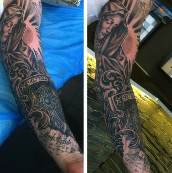 holy-bible-christian-sleeve-tattoo-for-men