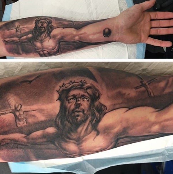 mens-christian-warrior-tattoos-of-jesus-on-cross