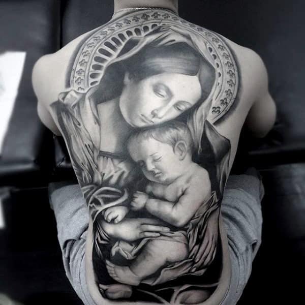 mother-mary-and-baby-jesus-christian-symbols-tattoos-for-men