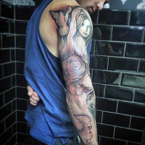 sleeve-christian-tattoos-ideas-for-men