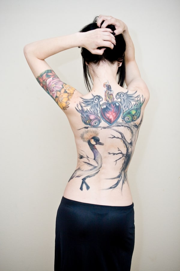 Stunning Back Tattoo