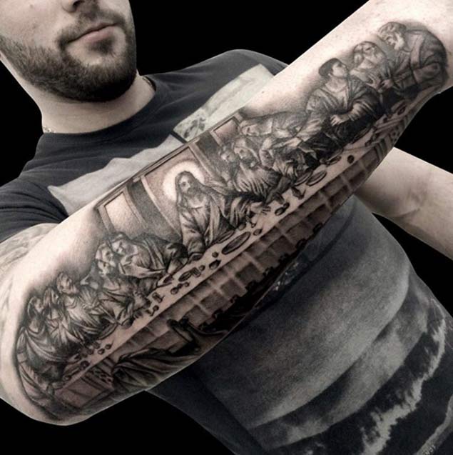 110 Religious Tattoos Chest Sleeve  Forearm Designs For Men  Women   DMARGE