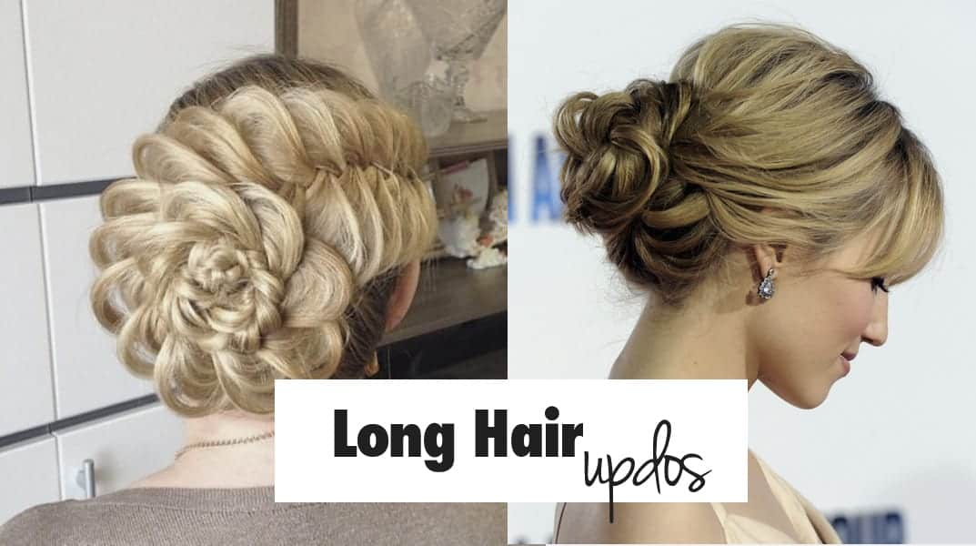 30 easy updo hairstyles for long hair updated october 2020