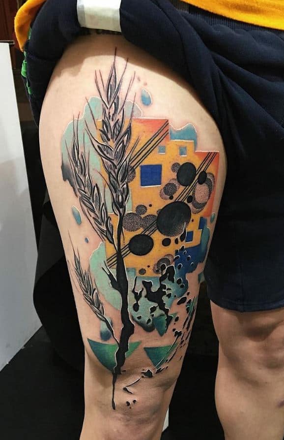 tattoodo  Tattoo by Roberto Pantarei RobertoPantarei favorite  favoritetattoos abstract shapes cyb  Full sleeve tattoos Cyberpunk  tattoo Black ink tattoos