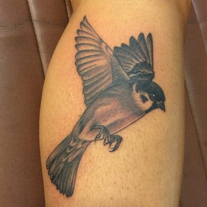 45 Impressive Sparrow Tattoo Ideas