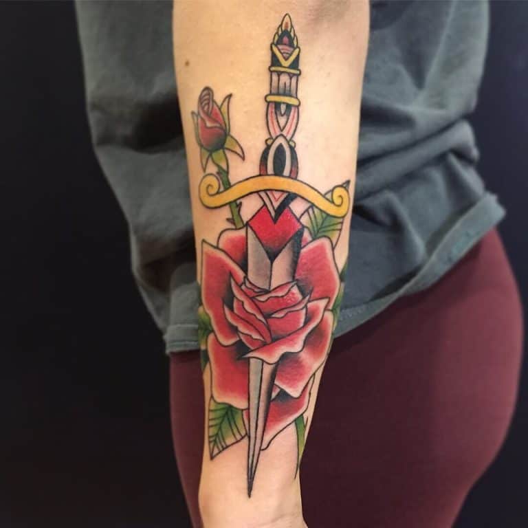 75 Incredible Dagger Tattoos - Inspirational Tattoo Ideas & Meanings