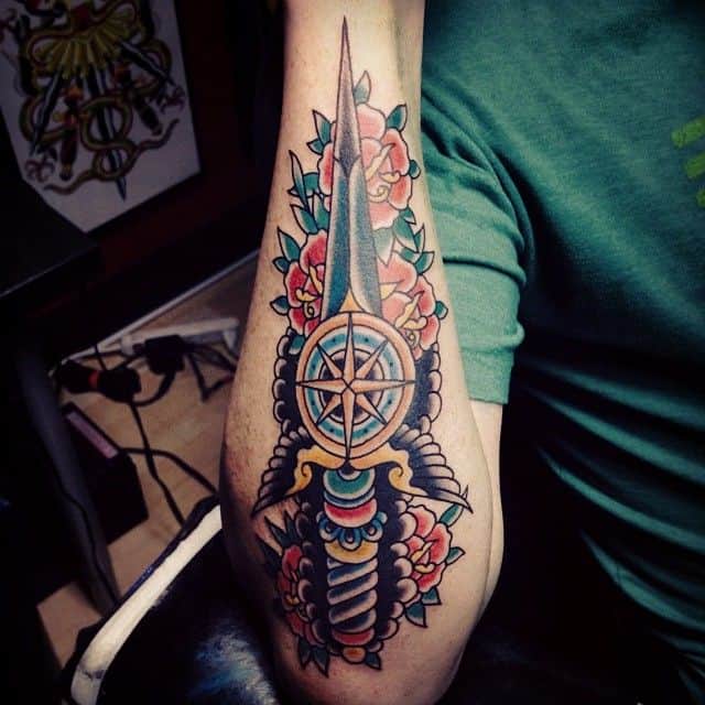 75 Incredible Dagger Tattoos - Inspirational Tattoo Ideas & Meanings