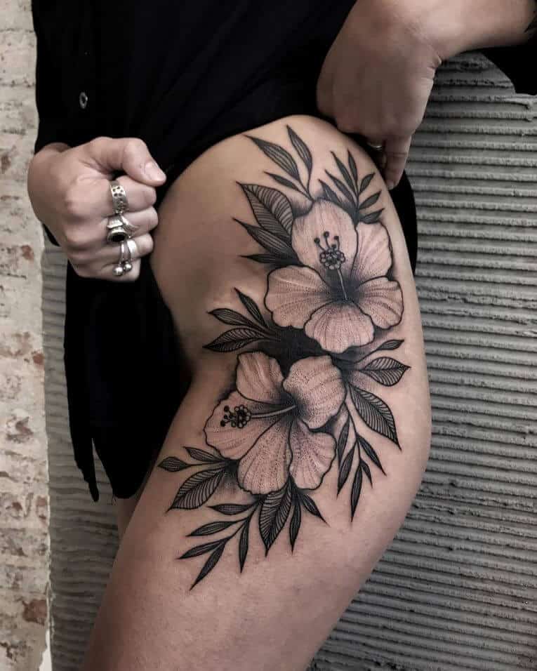 Hibiscus Tattoo Images - Free Download on Freepik