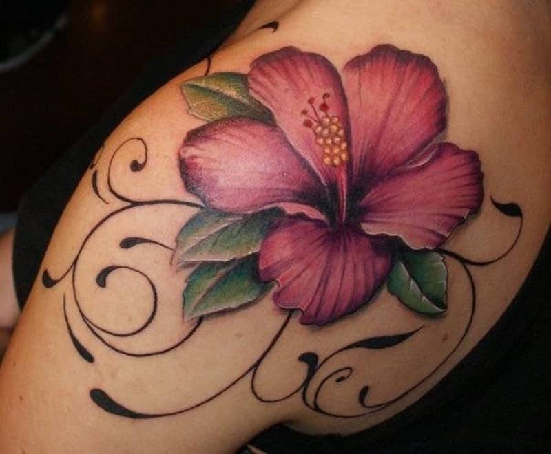 100 Stunning Hibiscus Tattoos - Tattoo Inspiration & Their Meanings