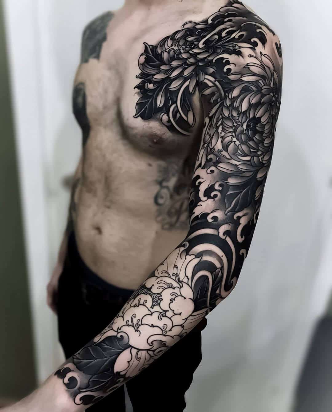 irezumi tattoo on arm
