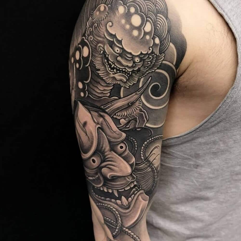 irezumi arm tattoo