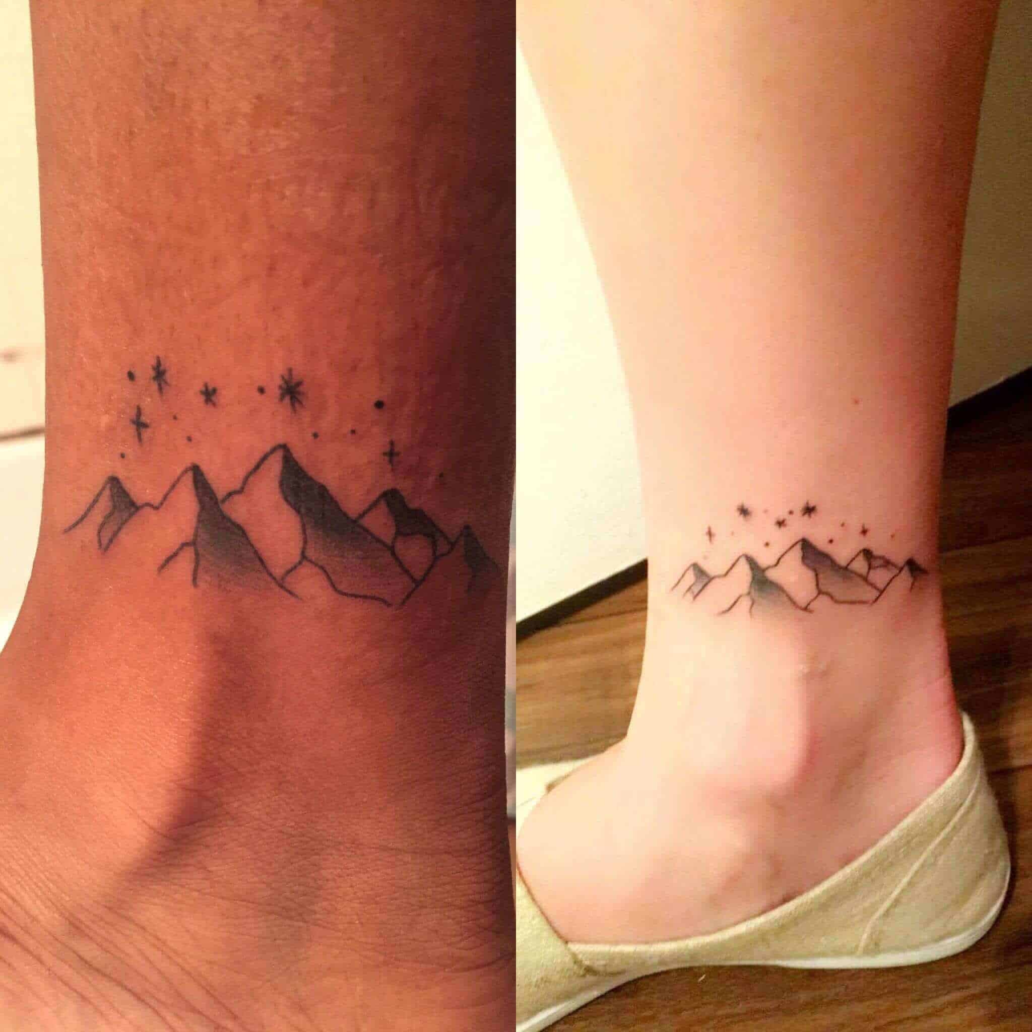 Top 47 Minimalist Mountain Tattoo Ideas 2021 Inspiration Guide