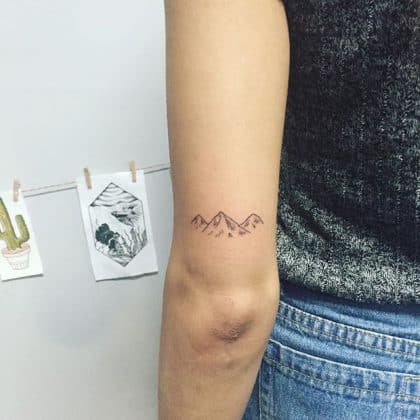 100 Adventurous Mountain Tattoos [Ultimate Picture Guide]