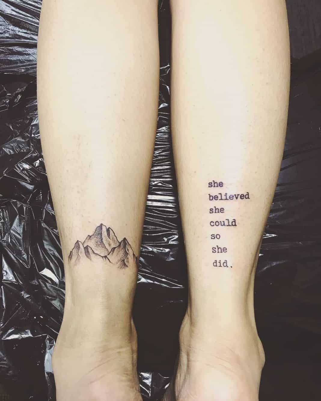 100 Adventurous Mountain Tattoos