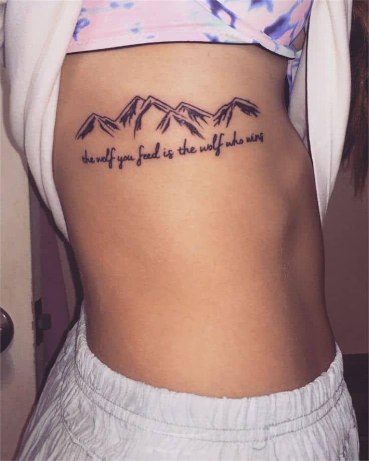 100 Adventurous Mountain Tattoos [Ultimate Picture Guide]