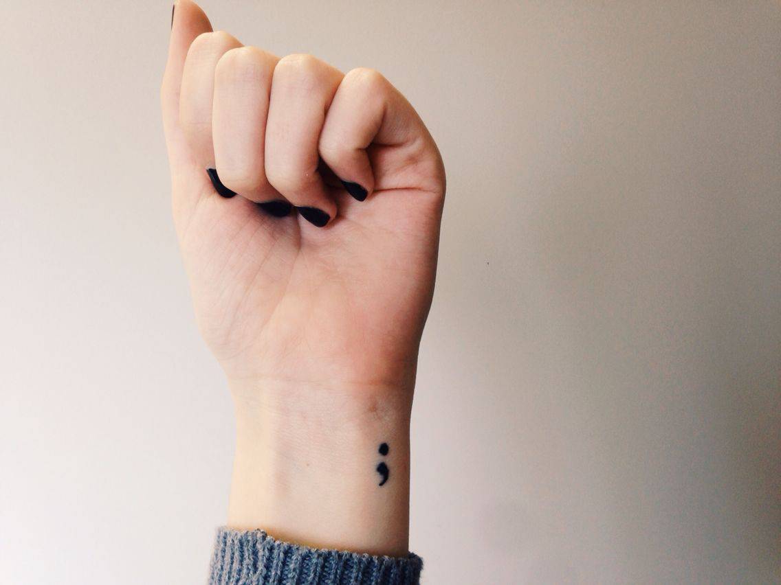 10. Finding Strength and Purpose with Semicolon Tattoos - wide 9