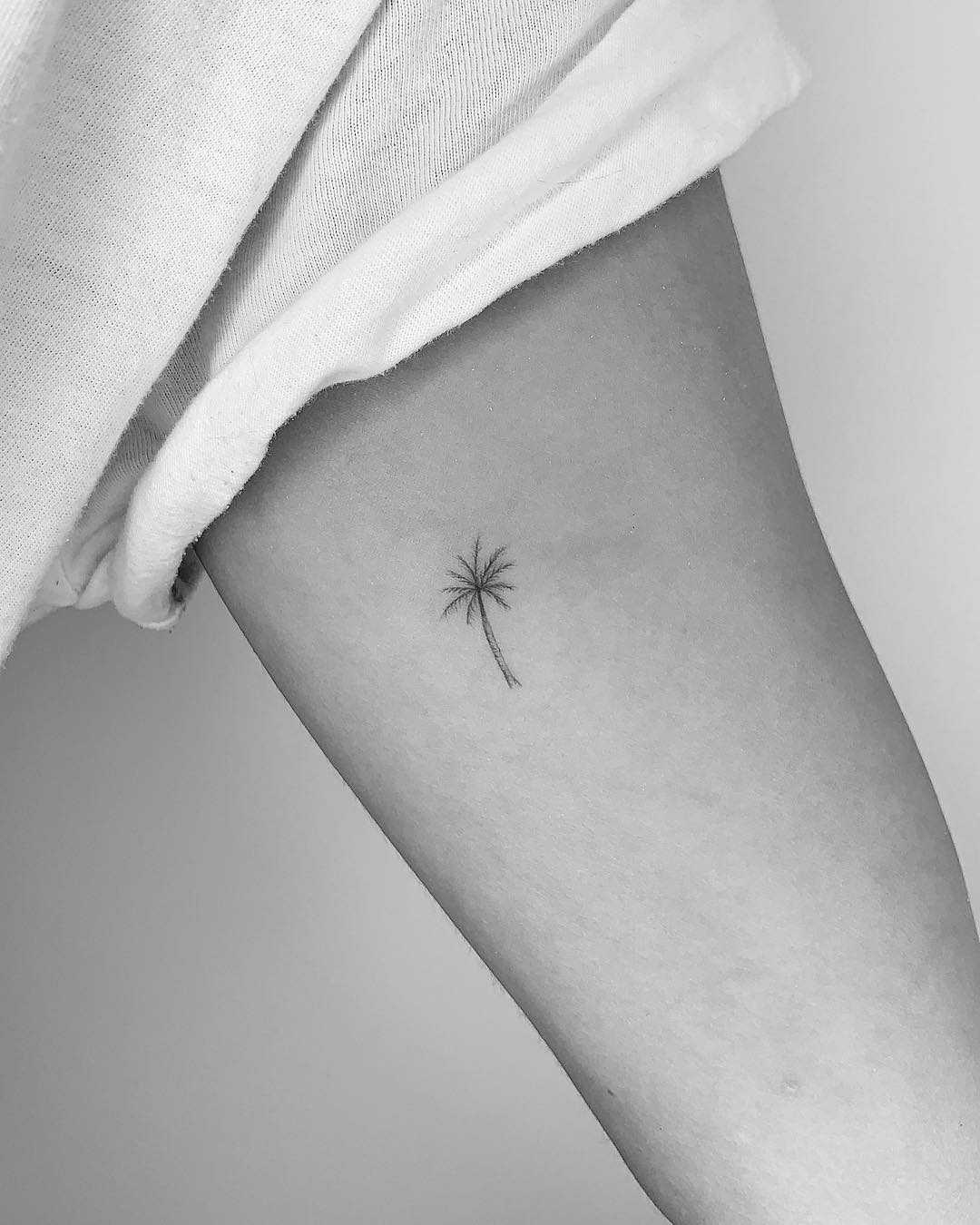 100 Inspirational Palm Tree Tattoos And What They Symbolize