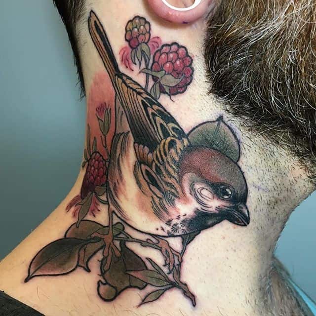 45 Impressive Sparrow Tattoo Ideas Tattoo Inspiration & Meanings