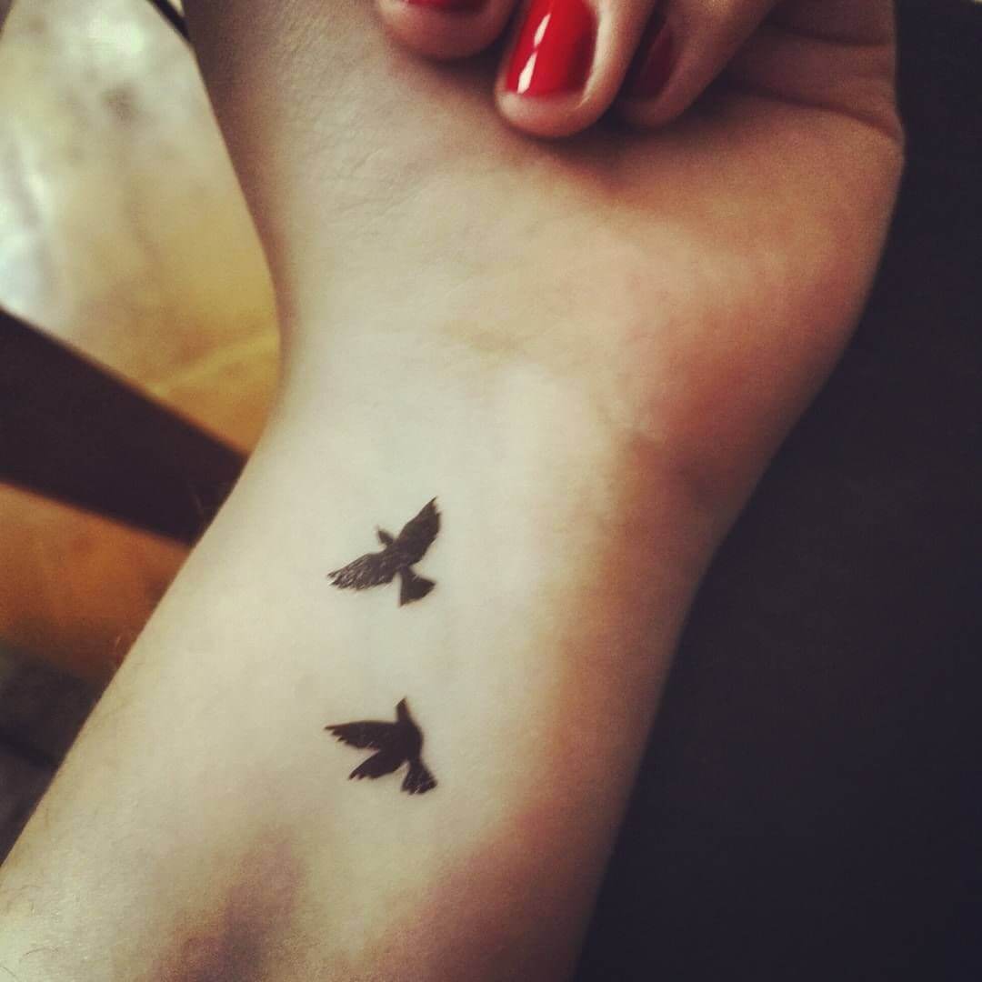 sparrow wrist tattoo