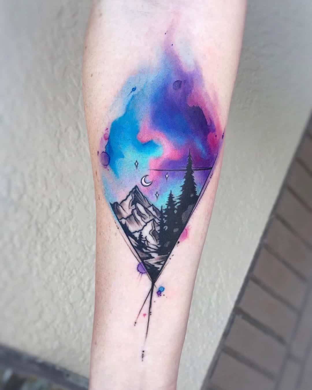 100 Adventurous Mountain Tattoos [Ultimate Picture Guide]