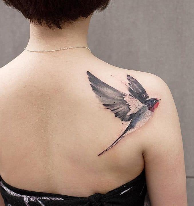 Explore the 38 Best Swallow Tattoo Ideas 2020  Tattoodo