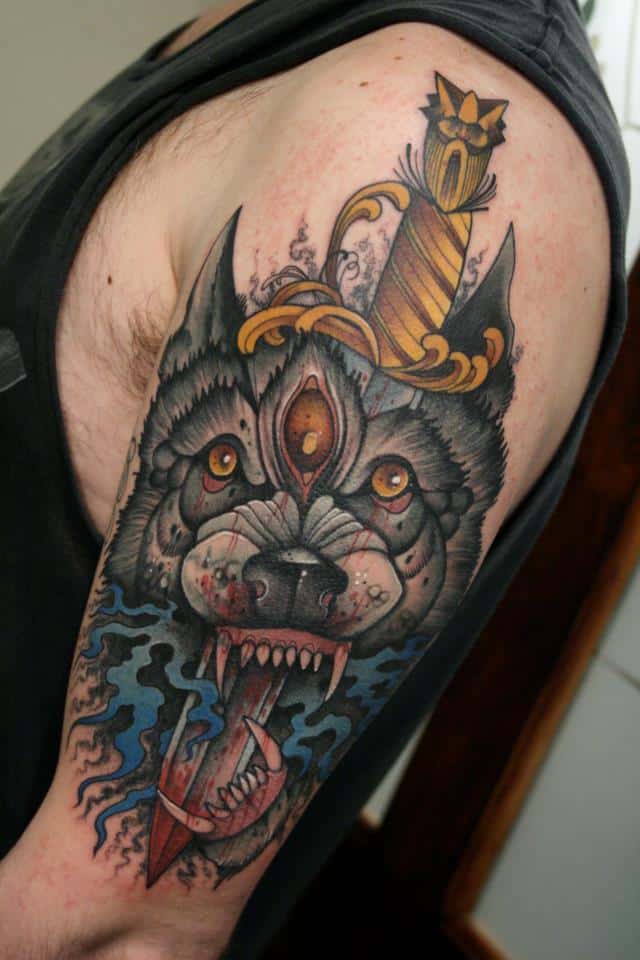 What is the Meaning of a Wolf Tattoo  Chronic Ink