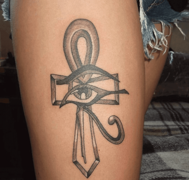 75 Awesome Ankh Tattoo Ideas 