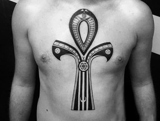 1. Ankh Tattoo Designs for Women - wide 10