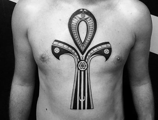 10. Ankh Tattoo Inspiration for Women - wide 4