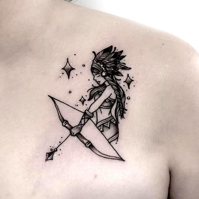 archer sagittarius tattoo
