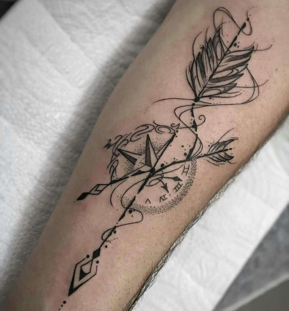 arrow sagittarius tattoo