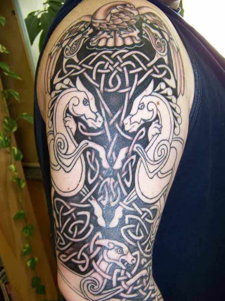 40 Best Viking Tattoo Sleeve Ideas  Symbolism 2023 Updated  Saved  Tattoo