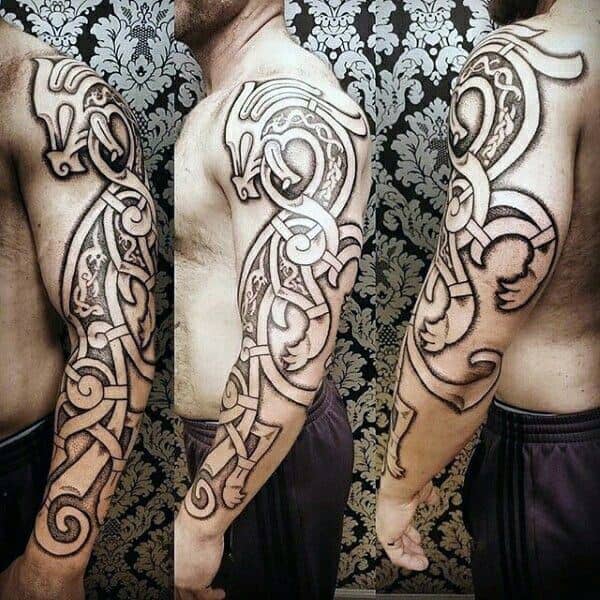 celtic tattoo on arm